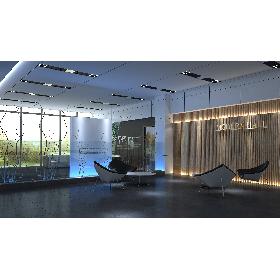 3D Modern Hall model